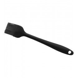 Pincel 21cm em Silicone Preto
